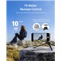 TELESIN Fun Shot Smartphone Handle Grip, Poignée Smartphone avec Détachable Télécommande Bluetooth - Filetage 1/4, Stabilisateur