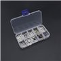 The Lord of the Tools 250pcs Kit d'assortiment Tactile Micro Momentané avec Interrupteur à Bouton-Poussoir Tactile avec Boîte en