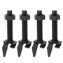 The Lord of the Tools 4pcs Repose-flèche Repose-Arc Remplacement Arc Classique Repose-flèche Vis sur Repose-flèche Accessoires T