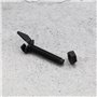 The Lord of the Tools 4pcs Repose-flèche Repose-Arc Remplacement Arc Classique Repose-flèche Vis sur Repose-flèche Accessoires T