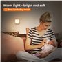 TNMOO Veilleuse à Pile, [Lot de 2] Veilleuse LED Batterie avec Capteur Crépusculaire et Détecteur de Mouvement, Lampe de Placard
