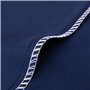 NTBAY Silk Satin Lot de 2 taies d'oreiller en Satin pour Cheveux et Peau avec Fermeture enveloppe, 50 x 90 cm, Bleu Marine