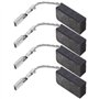 Be In Your Mind 2 paires Balais de Charbon Moteur d'agitateur Pièce de Rechange 5x10x16mm Compatible avec Collomix Xo1 Xo33 Outi