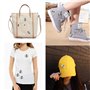 be in your mind 30PCS Abeille Fer sur Patchs Mignon Mini Brodé Coudre Fer sur Patchs pour Vêtements Chapeaux Sacs à Dos Jeans Ré