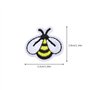 be in your mind 30PCS Abeille Fer sur Patchs Mignon Mini Brodé Coudre Fer sur Patchs pour Vêtements Chapeaux Sacs à Dos Jeans Ré