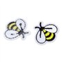 be in your mind 30PCS Abeille Fer sur Patchs Mignon Mini Brodé Coudre Fer sur Patchs pour Vêtements Chapeaux Sacs à Dos Jeans Ré