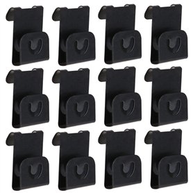 Be In Your Mind 100pcs Crochets Cadre Photo en Métal Crochets de Suspension S Forme Clips de Suspension pour 2mm 3mm Épais Conse