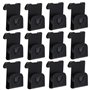 Be In Your Mind 100pcs Crochets Cadre Photo en Métal Crochets de Suspension S Forme Clips de Suspension pour 2mm 3mm Épais Conse