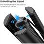 ULANZI Trépied pour Selfie Stick 150 cm pour Insta360 GO 3/X3/ONE RS/X2/GO 2/R, TT52 Trépied pour Action Cam Monopod, Compatible