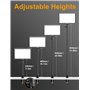 Lampe vidéo LED ULANZI K20 Key Light, Panneau LED Professionnel pour Studio avec 600 lumens et 10W, Lumière vidéo 11" dimmable (