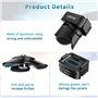 ULANZI Pocket 3 Mini kit trépied pour Accessoires DJI Osmo Pocket 3, connecteur de Charge Type-C avec Trou de vis 1/4, pour DJI 