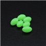 Create idea 300pcs Perles de Pêche Lumineuses Perles en PE Perles de Pêche Rondes Lumineuses Ovales Perles d'oeuf Accessoires de