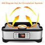 Déshydrateur alimentaire 400 W avec régulateur de température, déshydrateur sans BPA pour aliments, viande, fruits et légumes, 8