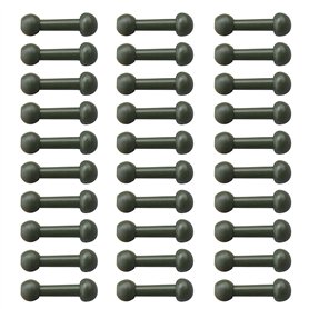 The Lord of the Tools 80pcs Chod Heli Perles Pêche à la Carpe Hélicoptère Plates-Formes Ligne Protecteur Zig Plate-Forme Termina