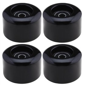The Lord of the Tools Lot de 4 roues de rechange pour patins à roulettes avec roulements ABEC-9 608RS 54 mm de diamètre