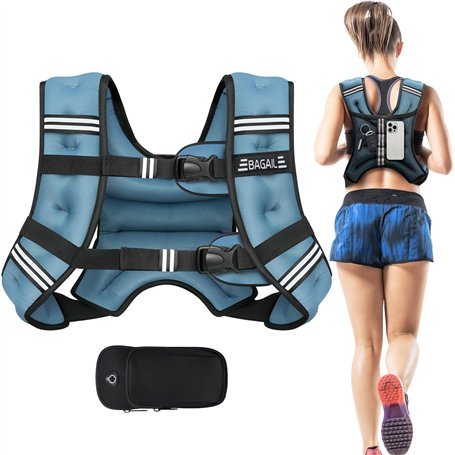 Bagail Gilet Lesté Pour la Musculation