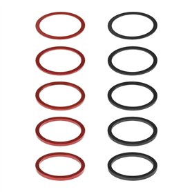 Create idea 10pcs Rondelles de Moyeu de Volant de Vélo Cassette de Vitesse Remplacement Entretoises de Vélo Rondelles de Pédalie