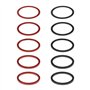 Create idea 10pcs Rondelles de Moyeu de Volant de Vélo Cassette de Vitesse Remplacement Entretoises de Vélo Rondelles de Pédalie