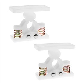 Create idea Lot de 2pcs Butées de Porte en Plastique pour Butée de Porte pour RV Caravane Camping-Car Auto-Caravane Meubles de C