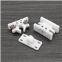 Create idea Lot de 2pcs Butées de Porte en Plastique pour Butée de Porte pour RV Caravane Camping-Car Auto-Caravane Meubles de C