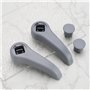 2pcs Poignées de Levier de Réglage de Siège 7701209658 7701470827 Compatible avec Renault Clio II 1998-2008/ Twingo 1993-2007 Aj