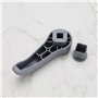 2pcs Poignées de Levier de Réglage de Siège 7701209658 7701470827 Compatible avec Renault Clio II 1998-2008/ Twingo 1993-2007 Aj