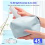 AiQInu Lampe de Lecture USB, Lampe pour Lire dans le Lit, 3 Couleurs et 5 Niveaux, Lampe Livre Lecture, Liseuse Lampe de Lecture