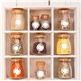 AiQInu 500 PièCes Etiquettes Autocollantes, Rondelles Etiquettes Autocollantes Bocaux de 5 cm, avec 4 Motifs Décoratifs, Adaptée