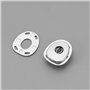 Be In Your Mind Lot de 12 plaques de prise compatibles avec Lift The Dot Snap Fastener Accessoires pour boucle de tente, bagages