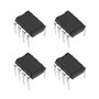Create idea OPA2134PA Lot de 4 amplificateurs opérationnels 8 broches pour intégrateurs Crossover Networks Multimédia Audio 20 V