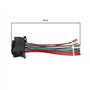 Create idea Faisceau de Câblage Connecteur de Lampe Halogène de Phare de Voiture à 12 Broches Compatible avec E60 G30 E63 F20 F3
