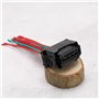 Create idea Faisceau de Câblage Connecteur de Lampe Halogène de Phare de Voiture à 12 Broches Compatible avec E60 G30 E63 F20 F3