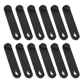 Create idea 12pcs Attaches de Câble Support Organisateur de Câble en Caoutchouc Sangle de Gestion de Fil pour Moto Voiture Produ
