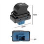 Create idea Interrupteur de commande de fenêtre électrique compatible avec Jumper Ducato Boxer 735421717 735532906 735461282 Int
