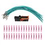 Create idea 1 Set Kit de Réparation Connecteur de Prise de Métier à Tisser de Faisceau Câblage de Porte de Voiture 1K0937702C 28