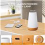 Veilleuse Enfant LED Lampe d'Ambiance Chambre Lampe Nuit Tactile avec 13 Couleurs