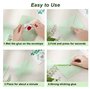 Romon Enveloppes, 50 Pièces Papier Kraft Enveloppes 120 g/m² Mini Enveloppes Couleur Petite Élégantes Carte Enveloppe Mariage po
