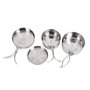 Wuudi Vaisselle de Camping 4 Pièces Batterie de Cuisine Portable