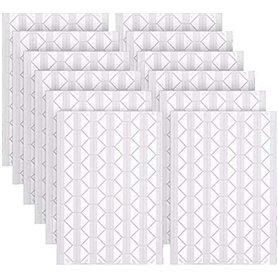 Queta 12 Feuilles de Coins de Photo Autocollants 1224 Pièces Coins Photo Auto-Adhésifs Coins de Montage Photo pour Albums de Bri