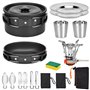 Queta Kit d'ustensiles de Cuisine de Camping