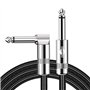 Shaevle Câble de guitare de 3 m pour guitare
