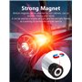 CKLHCFF Lampe de camping LED rechargeable, lanterne de camping LED, portable, étanche, lampe de secours avec 3 modes d'éclairage