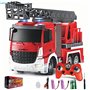 LioMaxi Échelle 1:24 télécommandée Jouet camion pompier
