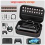 HEYSTOP Étui pour Nintendo Switch 2 Protection Housse de Voyage Rigide et Portable avec Grande Capacité de Stockage et 18 Emplac