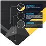 tonchean Tapis anti-fatigue 92 x 152 cm - Tapis de travail ergonomique en mousse PVC - Pour banc de garage - Noir et jaune