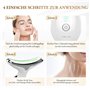 ANLAN Appareil Anti Rides Visage - 7 couleurs, EMS, Massage facial chaud, Nettoyage en profondeur, Machine à visage anti-rides