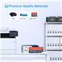 LxTek 117A Compatible Cartouche de Toner Remplacement pour HP 117A W2070A W2071A W2072A W2073A pour HP Color Laser MFP 178nw 178