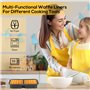 Cozary Moule Air Fryer Accessoires pour Ninja AF400EU, AF451EU & AF500EU – Silicone Moule Gaufres pour Gaufres, Compatible Four 