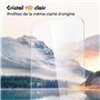 UNBREAKcable Verre Trempé pour iPhone 15 Pro [Pack de 2], HD Transparent Film Protection Écran, Cadre d'installation facile, San
