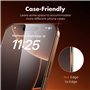 Protecteur d’écran UNBREAKcable pour iPhone 16 Pro- 3 Pack, Double verre trempé incassable HD [Couverture complète] [Cadre d’ins